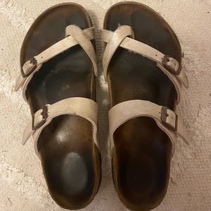 Used Birkenstocks, still amazing. US 9 EU 40